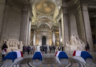 仏、レジスタンス4人を国の偉人としてパンテオンに移葬