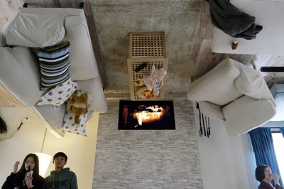 何から何まで上下逆さまの家、台湾