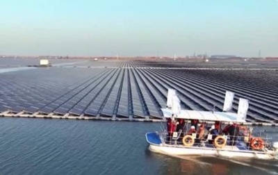 単体として中国最大規模の浮体式太陽光発電所が送電開始