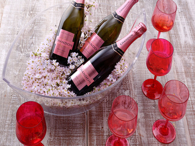 「シャンドン ロゼ」と楽しむお花見、桜の開花にあわせて開催！