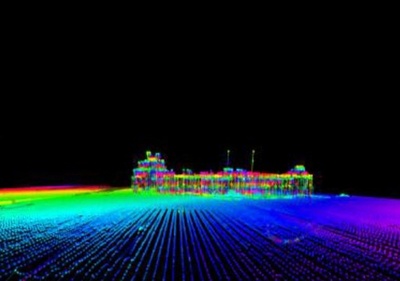 東京湾の海底のソノグラム画像、パナマ船か 海保が公開