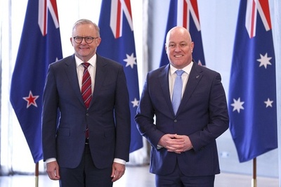 オーストラリアとニュージーランド首相が会談 「中国は重要」と言及