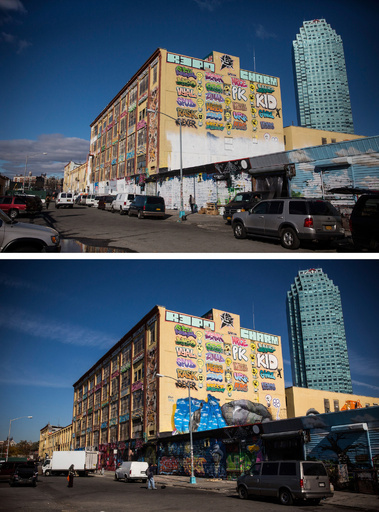 米NY、落書きの名所「ファイブ・ポインツ」とお別れ