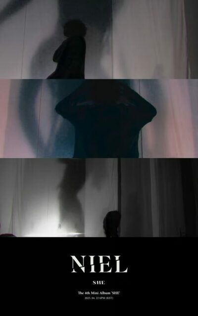NIEL、ミニ4th「SHE」ティザー映像を公開