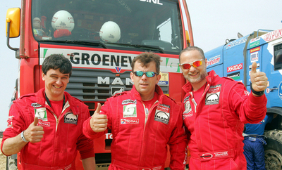 ＜ダカールラリー2007＞ステイシー 第15ステージを終えて初の総合優勝を果たす - セネガル