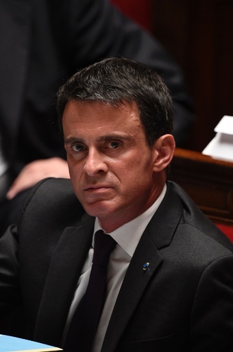 バルス仏首相、大統領選出馬を表明