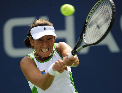 杉山 初戦でストーサーに敗れる、全米オープンテニス