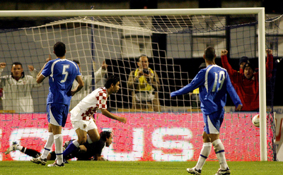 ＜サッカー 欧州選手権2008・予選＞クロアチア イスラエルを降しグループ首位をキープ