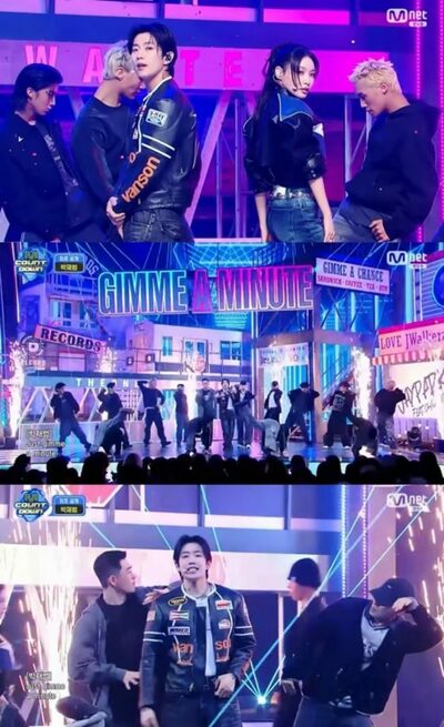 パク・ジェボム、Mnet「M COUNTDOWN」出演…「Gimme A Minute (Feat. チョンハ)」披露