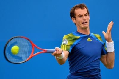 マレーとマウーの因縁対決は雨で中断に、エイゴン選手権