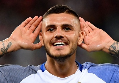 インテルが敵地でローマ撃破、イカルディが2得点の活躍