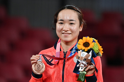 【写真特集】銅メダルを獲得した伊藤美誠 卓球女子シングルス