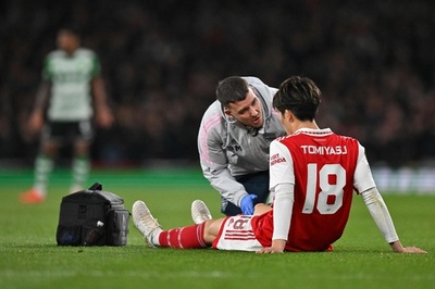 アーセナル、スポルディングに敗れEL敗退 冨安は負傷交代