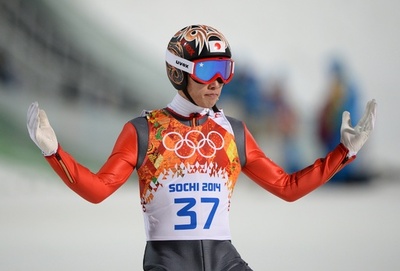 竹内択、ラージヒル決勝で13位 ソチ五輪