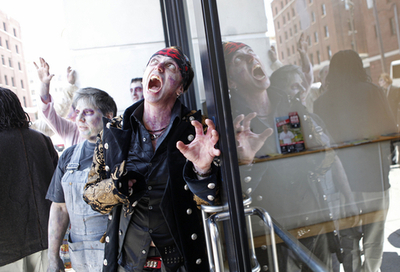 米サンフランシスコにゾンビ現る、iPhone向けゾンビゲーム発売にあわせ