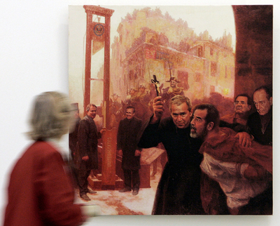 その名も｢金権政治｣展、画家が世界の政治家を鮮やかに風刺 - ロシア