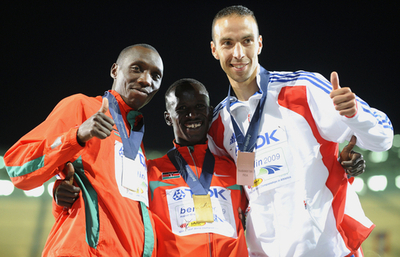 ケンボイ 4度目の挑戦で金メダル、世界陸上ベルリン大会