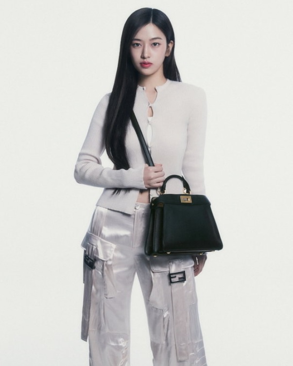 フェンディの新たなグローバルアンバサダーに抜擢されたガールズグループ「IVE」のアン・ユジン（フェンディ提供）(c)news1