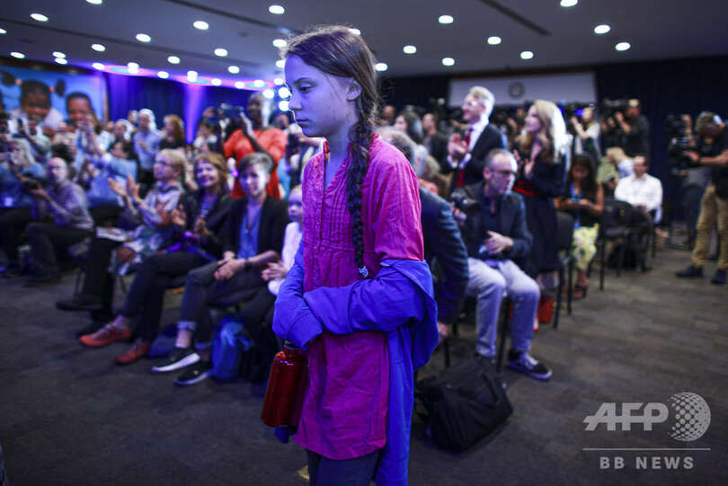 トランプ大統領、トゥンベリさんをやゆ 批判招く