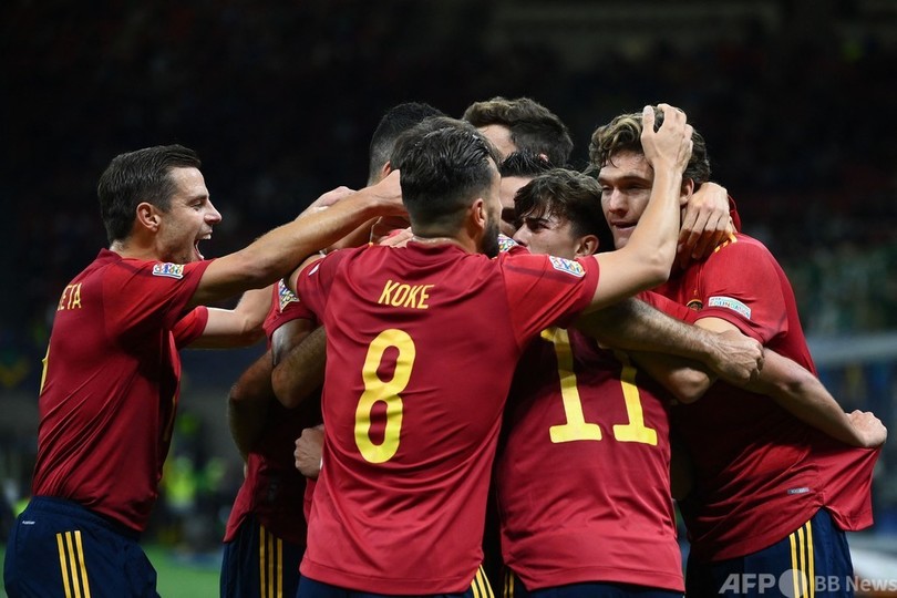 スペインが欧州nl決勝へ 37戦無敗のイタリア撃破 写真14枚 国際ニュース Afpbb News