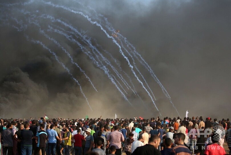 ガザ境界で新たな衝突、12歳少年らパレスチナ人7人死亡