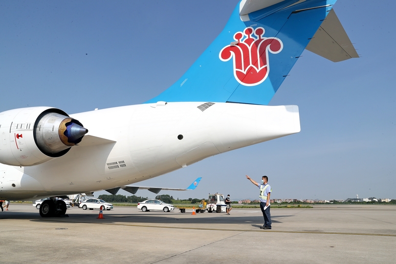 中国民間航空の運航、コロナ前の約8割まで回復