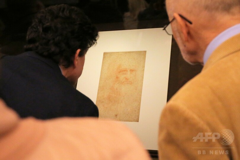 唯一のダビンチ自画像、一般公開へ 伊トリノ