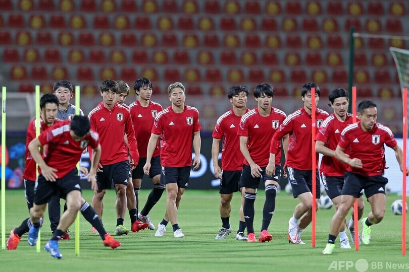 日本代表が前日練習 オマーンとのw杯予選を控え 写真18枚 国際ニュース Afpbb News