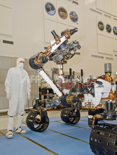 火星探査車キュリオシティーの着陸、NYタイムズスクエアで中継へ 火星探査車キュリオシティーの着陸、NYタイムズスクエアで中継へ