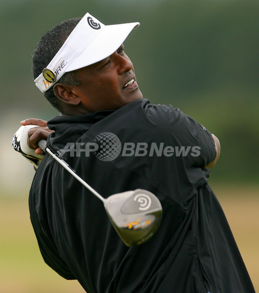 全英オープン・初日 ビジェイ・シンは1オーバーの39位スタート 写真3枚 国際ニュース:AFPBB News