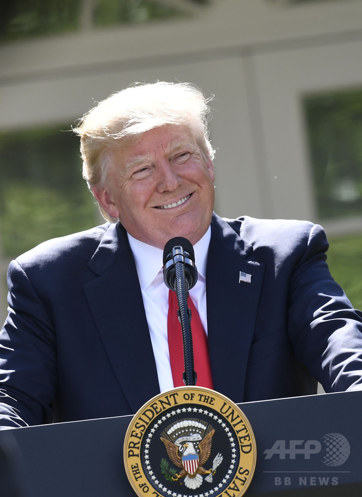 トランプ氏の謎の単語「covfefe」 スウェーデンの企業家が商標権出願 トランプ氏の謎の単語「covfefe」 スウェーデンの企業家が商標権出願
