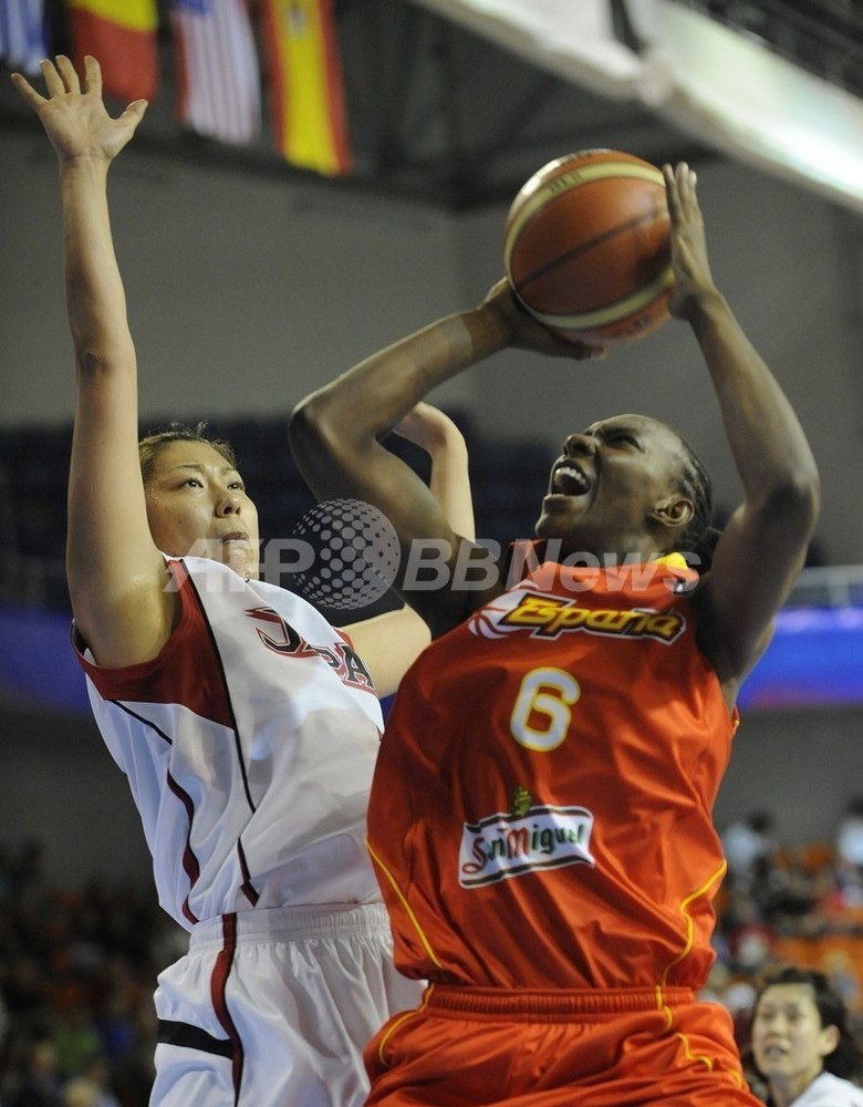 日本、スペインに敗れる 世界女子バスケ 写真3枚 国際ニュース：AFPBB News