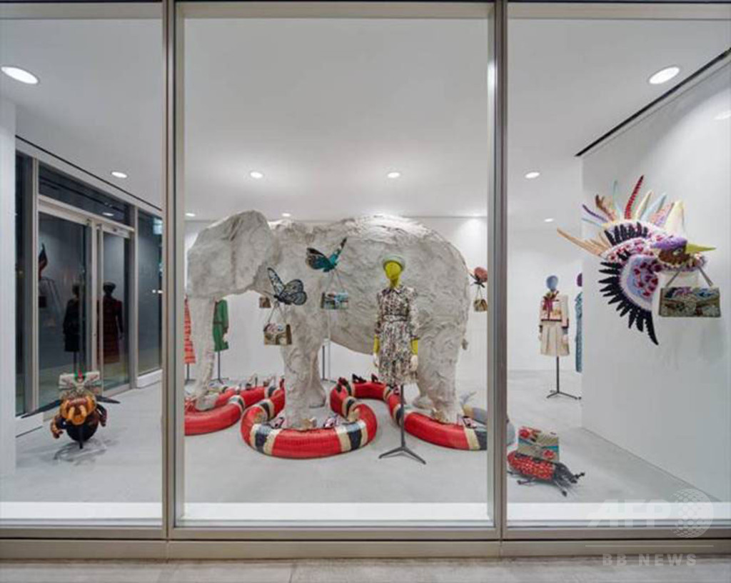 グッチ ガーデン、ドーバー ストリート マーケットで展示