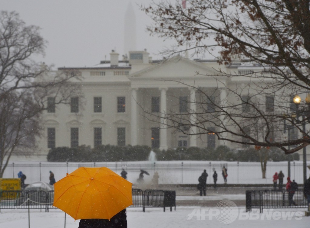 米北東部に吹雪、政府機関など閉鎖