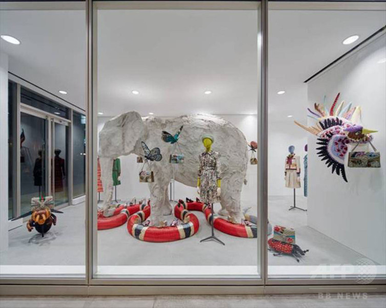 グッチ ガーデン、ドーバー ストリート マーケットで展示