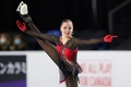 21-22フィギュアスケートグランプリ（GP）シリーズ第2戦、スケート・カナダ、女子シングル・フリースケーティング（FS）。演技に臨むカミラ・ワリエワ（2021年10月30日撮影）。(c)Geoff Robins / AFP
