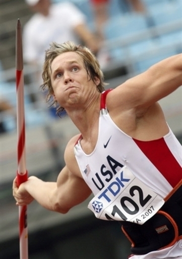 グリア 男子やり投げ決勝進出を決める