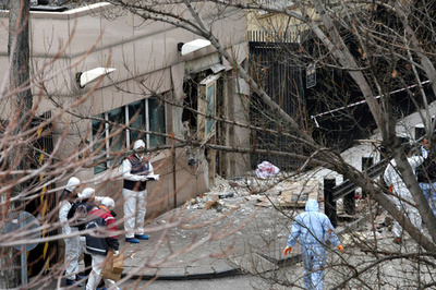 トルコの米大使館で自爆攻撃、警備員死亡 3人負傷