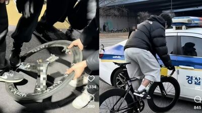 制動装置なき「固定ギア自転車」拡散…韓国・SNS誇示が青少年非行の温床に