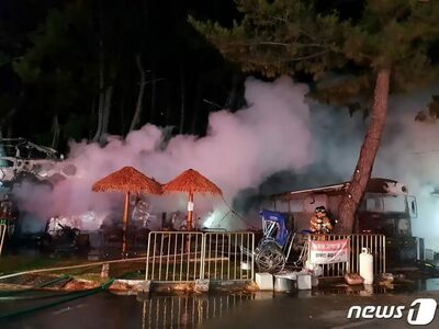 韓国で相次ぐキャンプ場事故、法改正へ…危険施設の強制是正・閉鎖可能に