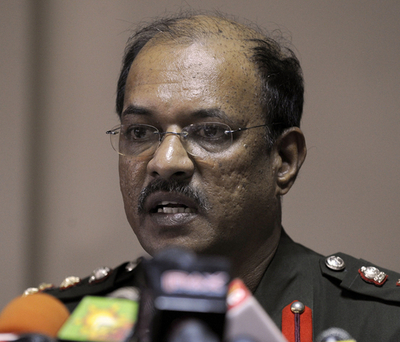 スリランカ避難民キャンプで自爆、28人死亡