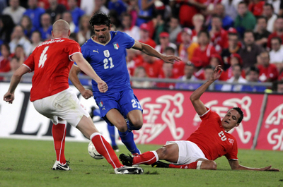 スイスとイタリアはスコアレスドローに終わる、親善試合