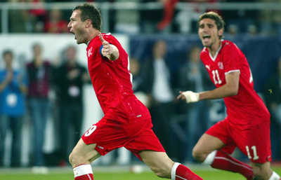 スイス ラトビアを下し初勝利、W杯予選