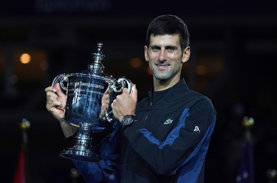 ジョコビッチが3度目の全米制覇、サンプラス氏に並ぶGS14勝目