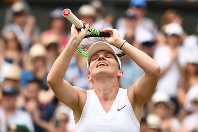 ハレプが初のウィンブルドン決勝へ、GS最多タイ優勝狙うセレーナと対戦