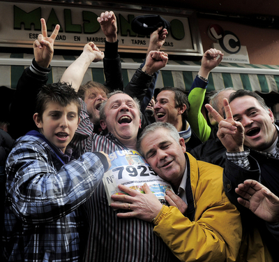 3千万円が2千本、世界一当たるスペインのクリスマスくじ