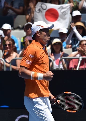 錦織、全豪オープン初戦でコールシュライバーに快勝