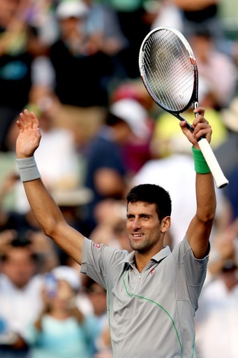 ジョコビッチがマレー退け準決勝へ、ソニー・オープン