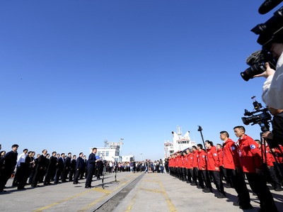 中国の第40次南極科学観測隊が出発 ロス海新基地建設へ
