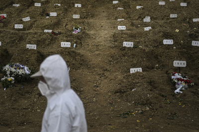 コロナ、世界の死者250万人超に AFP集計